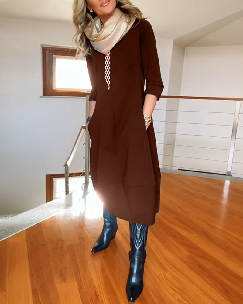Ineke™ - La Robe Élégante et Confortable
