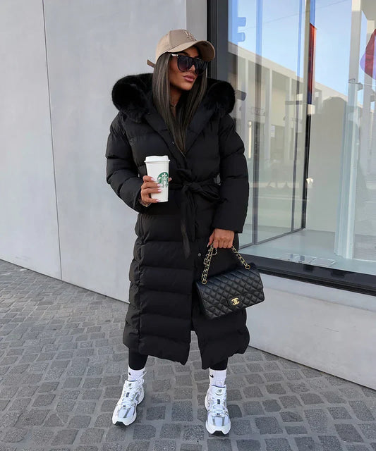 Rene™ | Manteau Long Puffer - Élégance et Confort