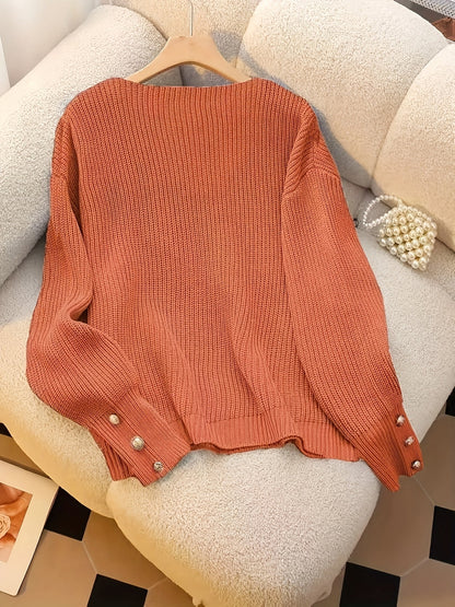 Gigi™ | Pull à Col V Élégant