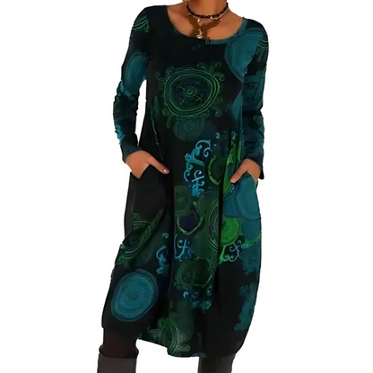 Vanessa™ | Robe d'Hiver Élégante et Confortable