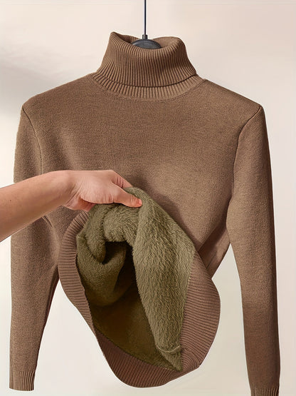 Camille™ | Pull à Col Roulé Thermique