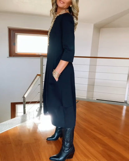 Ineke™ - La Robe Élégante et Confortable