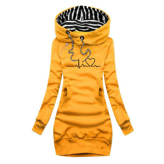 Carina™ | Robe Pull Heartbeat - Élégance et Chaleur