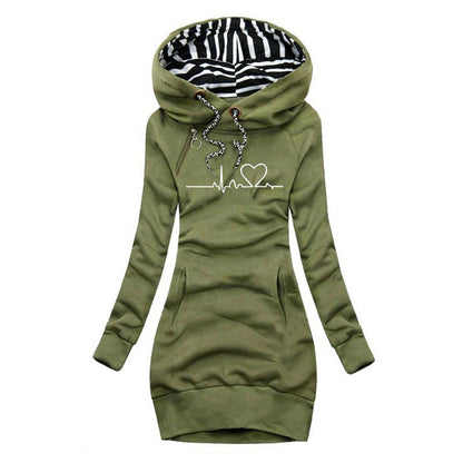 Carina™ | Robe Pull Heartbeat - Élégance et Chaleur
