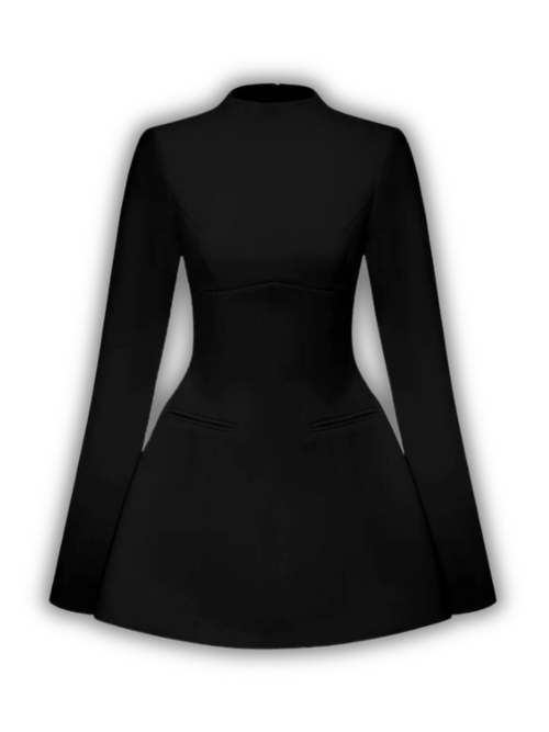 Elysia™ | Robe Mini en Coton – Élégance et Confort