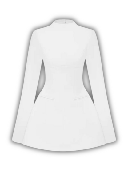 Elysia™ | Robe Mini en Coton – Élégance et Confort