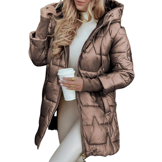 Freya™ | Veste d'Automne en Coton - Élégance et Chaleur