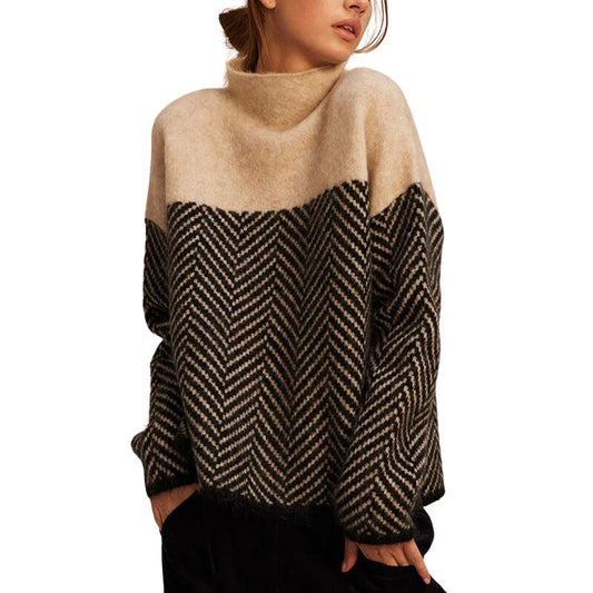 Agnès™ | Pull en Laine avec Col Roulé - Chaleur et Élégance