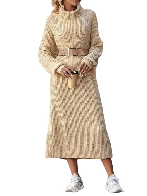 Delphine™ | Robe Tricotée – Élégance et Confort Intemporels