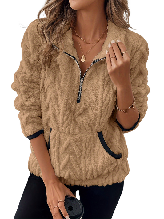 Ivonna™ | Sweat Fuzzy Élégant - Douceur et Style au Quotidien