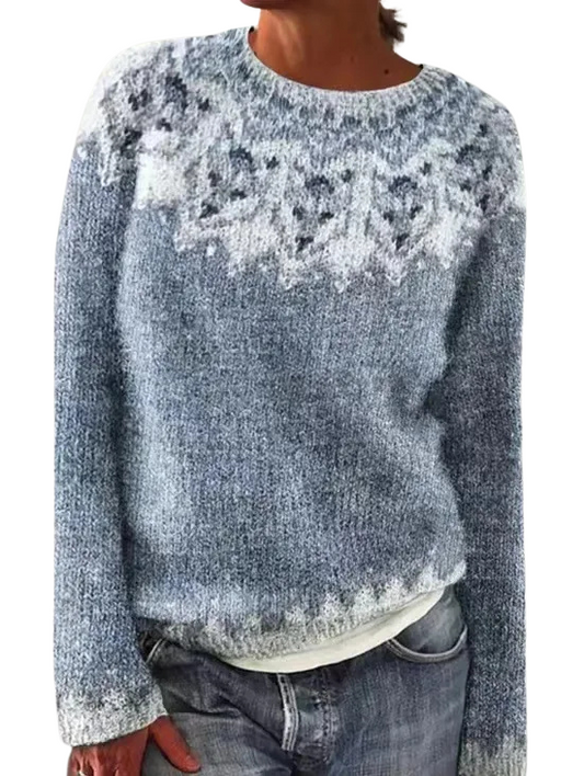 Silvia™ | Pull d'Automne Rétro