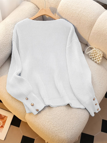Gigi™ | Pull à Col V Élégant