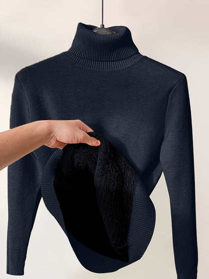 Camille™ | Pull à Col Roulé Thermique