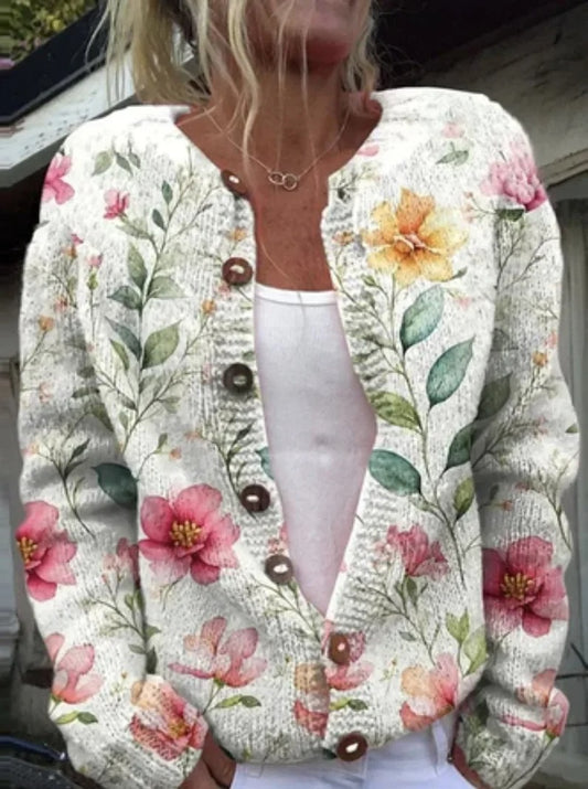 Devonna | Cardigan à imprimé floral